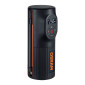 AIR COMPRESSOR - MULTIFONCTIONS - TYRE INFLATE 2000 (12V) (lights function, backup battery) (INCLUDING BRACKET FOR BICYCLE) -OSRAM- 4062172198769
