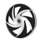 HEAD PULLEY FOR PEUGEOT MBK51/103 SP-MVL - Elliptical - Black aluminium with 11 teeth sprocket -SELECTION P2R- 3701213434404