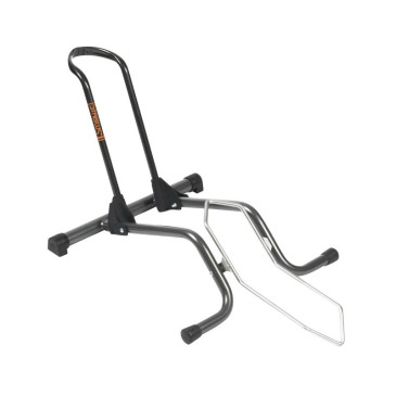 DISPLAY STAND FOR 1 BIKE - STABILUS - On front or rear wheel - COMPATIBLE FAT BIKE - GREY 8013271335094