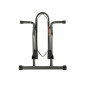 DISPLAY STAND FOR 1 BIKE - STABILUS - On front or rear wheel - COMPATIBLE FAT BIKE - GREY 8013271335094