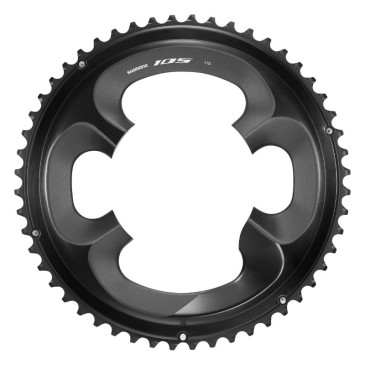 PLATEAU ROUTE 4BRA D.110 POUR SHIMANO 105 R7000 ORIGINE 50DTS EXTERIEUR 11V. NOIR 4550170468026