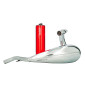 EXHAUST FOR 50cc MOTORBIKE VOCA CROSS CHROMED FOR SHERCO 50 SM-R, SE-R (TOP MOUNTING - RED ALUMINIUM SILENCER) 3700948275962