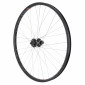 ROUE VTC KARGO / VAE / E-BIKE /LONGTAIL ARRIERE DISQUE ET V-BRAKE NOIR DOUBLE PAROI AVEC OEILLETS MOYEU SHIMANO M475 DISQUE 6 TROUS CASSETTE 10/9/8 V. (RENFORCE) JANTE 25C 32 RAYONS INOX