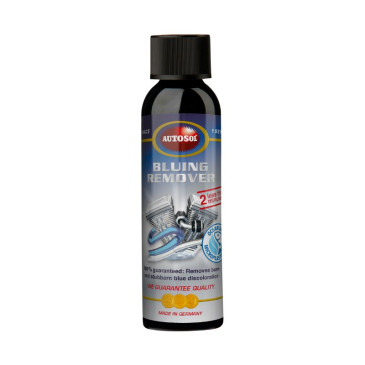 POLISH METAL DETACHANT AUTOSOL MOTO BLUING REMOVER ELIMINE LES TACHES BLEUS OU BRUNES SUR LES ECHAPPEMENTS (FLACON 150 ml) (MADE IN GERMANY - QUALITE PREMIUM)