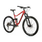 VELO MUSCULAIRE VTT LEADER FOX 29 TRION TOUT SUSPENDU HOMME ROUGE TIGRE 10V (CADRE 21,5'' - H55cm - XL - POUR ADULTE DE 185cm à plus) 8592826034526