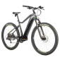 VELO ELECTRIQUE/VAE VTT 29 LEADER FOX SWAN 2023 HOMME GRIS 9V MOTEUR CENTRAL BAFANG M300 36V 80Nm BATTERIE 15Ah (TAILLE CADRE 17,5'' - H45cm - M - POUR ADULTE DE 168cm à 178cm)