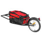 REMORQUE VELO A BAGAGE MAXI 27Kgs (DIMENSION CHARGEMENT L60xl35xH28) AVEC ROUE 16'' FIXATION BLOCAGE RAPIDE ROUE AR (50 LITRES) STRUCTURE ACIER - POIDS TOTAL 7.6kgs 3700948280003