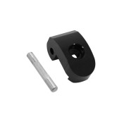 LOQUET/BLOCAGE CHARNIERE DE VERROUILLAGE POUR TROTTINETTE XIAOMI M365, 1S, ESSENTIAL, PRO, PRO 2 ALU NOIR (AVEC GOUPILLE) (VENDU A L'UNITE) -SELECTION P2R- 7427135772061