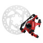 FREIN Xtech POUR TROTTINETTE XIAOMI ROUGE (ETRIER, DISQUE ET SUPPORT) (120 mm) -SELECTION P2R- 7427135771408