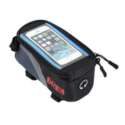 SMARTPHONE BAG FOR BICYCLE - NEWTON -ON TOP TUBE OR STEM- VELCRO TAPE FASTENING (OVERSIZED Ø) 6920636710545