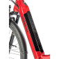 VELO ELECTRIQUE/VAE CITY 28 LEADER FOX SAGA 2023 MIXTE ROUGE TIGRE 8V MOTEUR CENTRAL BAFANG M300 36V 80Nm BATTERIE 15Ah (18'' - H46cm - TAILLE M - POUR ADULTE DE 168cm à 178cm)