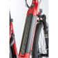VELO ELECTRIQUE/VAE CITY 28 LEADER FOX SAGA MIXTE ROUGE TIGRE 8V MOTEUR CENTRAL BAFANG M300 36V 80Nm BATTERIE 15Ah (20'' - H52cm - TAILLE L - POUR ADULTE DE 178cm à 185cm) 8592826036155