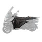 TABLIER COUVRE JAMBE TUCANO POUR PIAGGIO 400 MP3 HPE 2022>, 530 MP3 HPE 2022> (R234PRO) (TERMOSCUD PRO 4 SEASON) (SYSTEME ANTI-FLOTTEMENT SGAS) 8026492153507
