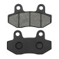 BRAKE PADS SET (2 pads) FOR SCOOT 50 CHINOIS GY6, 139 QMB FRONT (DUAL PISTON CALIPER)-P2R -