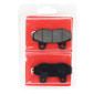 BRAKE PADS SET (2 pads) FOR SCOOT 50 CHINOIS GY6, 139 QMB FRONT (DUAL PISTON CALIPER)-P2R -