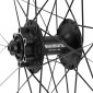 ROUE VTT 29" KARMA DISC AVANT NOIR DOUBLE PAROI MOYEU SHIMANO M475 6TROUS - 21mm INTER et 27mm EXTER