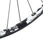 ROUE VTT 29" KARMA DISC AVANT NOIR DOUBLE PAROI MOYEU SHIMANO M475 6TROUS - 21mm INTER et 27mm EXTER