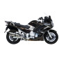 POT MOTO LEOVINCE LV ONE EVO ACIER INOX POUR YAMAHA 1300 FJR A/AS 2001>2016 ALU (COUPELLE CARBONE) (SANS CATALYSEUR) (HOMOLOGUE CE) -REF 14185E- 8051122153237
