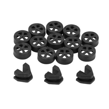 REPLACEMENT SHELLS FOR VARIATOR ROLLERS POLINI 15x12 (SET) 242027