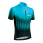 CHILD CYCLING JERSEY - GIST - SHORT SLEEVES- FULL LENGHT ZIP - GRADIENT BLUE - 10/12 Y.O. 8013271334769
