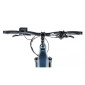 EBIKE - MTB LEADER FOX 29'' SWAN 2023 "For lady" Matt blue - 9 Speed - BAFANG CENTRAL ENGINE M300 36V 80Nm BATTERY 15Ah (Frame 18'' - H. 46cm - Size M - RIDER'S HEIGHT 168cm > 178cm) 8592826034373