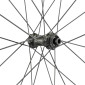 ROUE ROUTE 700 DT SWISS P1800/23 PERFORMANCE SPLINE DISQUE CENTERLOCK AXE TRAVERSANT 12/100mm AVANT NOIR SANS ADAPTATEUR BLOCAGE 9/100 JANTE 18C - TUBELESS READY