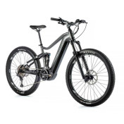 VELO ELECTRIQUE/VAE VTT 29 LEADER FOX AYRA TOUT SUSPENDU HOMME GRIS MAT 11V MOTEUR CENTRAL PANASONIC GX ULTIMATE 36V 90Nm BATTERIE 20Ah (CADRE 17,5" - H45cm - M - ADULTE DE 168cm à 178cm) 8592826034984