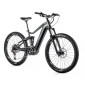 VELO ELECTRIQUE/VAE VTT 29 LEADER FOX AYRA TOUT SUSPENDU HOMME GRIS MAT 11V MOTEUR CENTRAL PANASONIC GX ULTIMATE 36V 90Nm BATTERIE 20Ah (CADRE 17,5" - H45cm - M - ADULTE DE 168cm à 178cm) 8592826034984