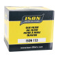 OIL FILTER FOR DUCATI 600 MONSTER, 696 MONSTER, 796 HYPERMOTARD, 848 STREETFIGHTER, 1198 DIAVEL, 1200 MULTISTRADA (76x72mm) -ISON 153- 5414837133223