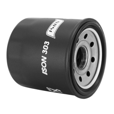 OIL FILTER FOR HONDA 650 DEAUVILLE, 800 VFR / KAWASAKI 600 ER-6, 1700 VN, Z 900, Z 1000, ZZR 1400 / YAMAHA 600 FAZER, 1000 YZF-R1 (65x73mm) -ISON 303- 5414837133322