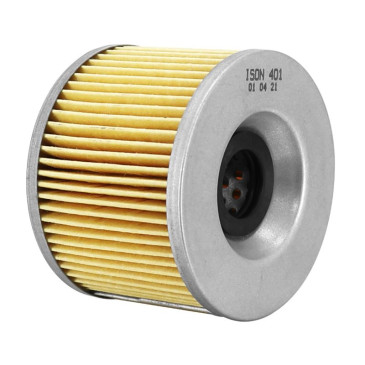 OIL FILTER FOR KAWASAKI Z 650, Z 750, 900 NINJA / TRIUMPH 900 DAYTONA, 1200 TROPHY / YAMAHA 1000 FJ, 1300 XJR / HONDA 1200 GOLD WING (76x56mm) -ISON 401-