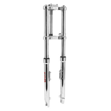 FOURCHE CYCLO EBR POUR PEUGEOT 103 SPX-RCX 17 POUCES CHROME (QUALITE 100% MADE IN ITALY) 3700948140871