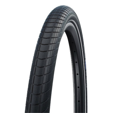 PNEU VTT URBAIN 29 X 2.00 SCHWALBE BIG APPLE NOIR TR (50-622) RENFORT K-GUARD FLANC REFLEX 4026495673976