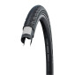 PNEU VTC URBAIN 700 X 38 SCHWALBE DELTA CRUISER PLUS NOIR TR (40-622) RENFORT GREEN GUARD FLANC REFLEX 4026495906531