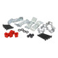 BOLTING KIT FOR TOP CASE PLATE - MEDIUM/BIG M/B - TOP CASE SHAD SH39/40/45/46/47/48/50/58/59 (D1B40BOR)