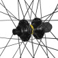 ROUE CITY 700 MAVIC SPEEDCITY ARRIERE DISC CENTERLOCK AXE 12x142 NOIR 11/10V. SHIMANO TUBELESS READY