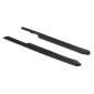 LONGERON DE REPOSE PIEDS CYCLO PILOTE POUR MBK 40/51 PLASTIQUE NOIR -SELECTION P2R- (PAIRE) 3701213424085
