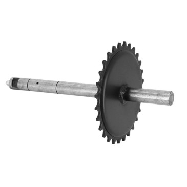 PEDAL AXLE FOR MOPED MBK 51, 50, 41, 40 (28 teeth) -SELECTION P2R- 3701213434138