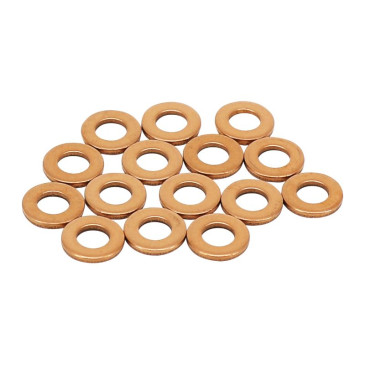 JOINT DE VIDANGE CUIVRE PLAT DIAM 6 x 12 x 1,50 mm (BLISTER 10 PIECES) -ARTEIN- 8434579068680