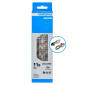 CHAINE VELO VAE 9V / 10V / 11V. SHIMANO LINKGLIDE LG500 126 MAILLONS (RENFORCE) (COMPATIBLE ROUTE/VTT 11V ET LINKGLIDE/CUES) 4550170899646