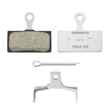 DISC BRAKE PADS- FOR MTB FOR SHIMANO XT M8000/M785 - XTR M9000/M9020/M985 SLX M7000/M666/M675 RESIN (SHIMANO) -G05A 4550170327286