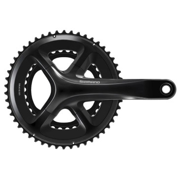 PEDALIER ROUTE SHIMANO 12V. RS520 NOIR 172.5mm 50-34 (COMPATIBLE TOUT GROUPE) 4550170172442