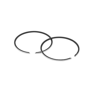 PISTON RING - AIRSAL FOR MINARELLI 50 AM6/MBK 50 X-POWER, X-LIMIT/YAMAHA 50 TZR, DTR/PEUGEOT 50 XPS/RIEJU 50 RS1/BETA 50 RR/APRILIA 50 RS 1995>2005 (For cast iron cylinder) (PAIR)