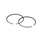 SEGMENT 50 A BOITE AIRSAL POUR DERBI 50 SENDA 2006>, GPR 2006>/GILERA 50 SMT 2006>, RCR 2006> (MOTEUR PIAGGIO EURO 3/4) (POUR CYLINDRE FONTE) (PAIRE) 8434829011701