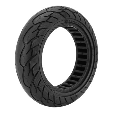 PNEU TROTTINETTE PLEIN 10 X 2.50 NOIR (JANTE LARGEUR 42mm, DIAMETRE INTER 178mm) POUR SEGWAY NINEBOT MAX G30 3700948297841