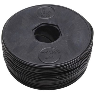 FIL / CABLE ELECTRIQUE VELO NOIR 10M (VENDU AU ROULEAU) 3700948094198