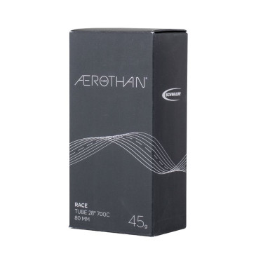 CHAMBRE A AIR VELO 700 x 23-28 SCHWALBE AEROTHAN TPU VALVE PRESTA 80mm (SV20E) 4026495903431