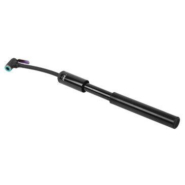 POMPE MINI VTT ZEFAL MT MINI TOUT ALU NOIR MAT 4BARS 230mm VS/VP 208g POUR PNEU SECTION DE 2.00 à 3.00" AVEC CLIPS FIXATION 3420586601090