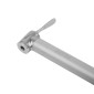 POMPE MINI ROUTE ZEFAL ROAD MINI ALU ARGENT 8BARS L230mm VP/VS 117g POUR PNEU SECTION 25 à 32mm AVEC CLIPS FIXATION 3420586601120