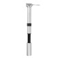 POMPE MINI ROUTE ZEFAL ROAD MICRO ALU ARGENT 7BARS L165mm VP/VS 95g POUR PNEU SECTION 25 à 32mm 3420586601137